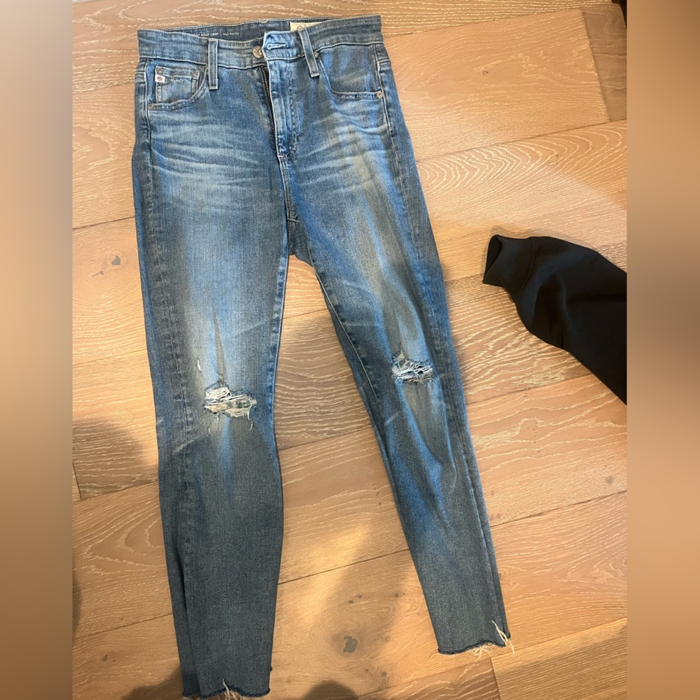 AG Jeans Farrah boot cropped size 27